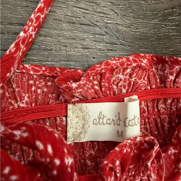 Altar'd State Red Floral Dress - Picture 2 of 4